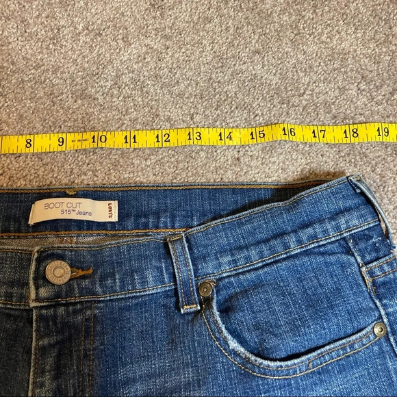 NWOT Levi’s 515 Boot Cut Denim Jeans 16 M - Picture 5 of 15